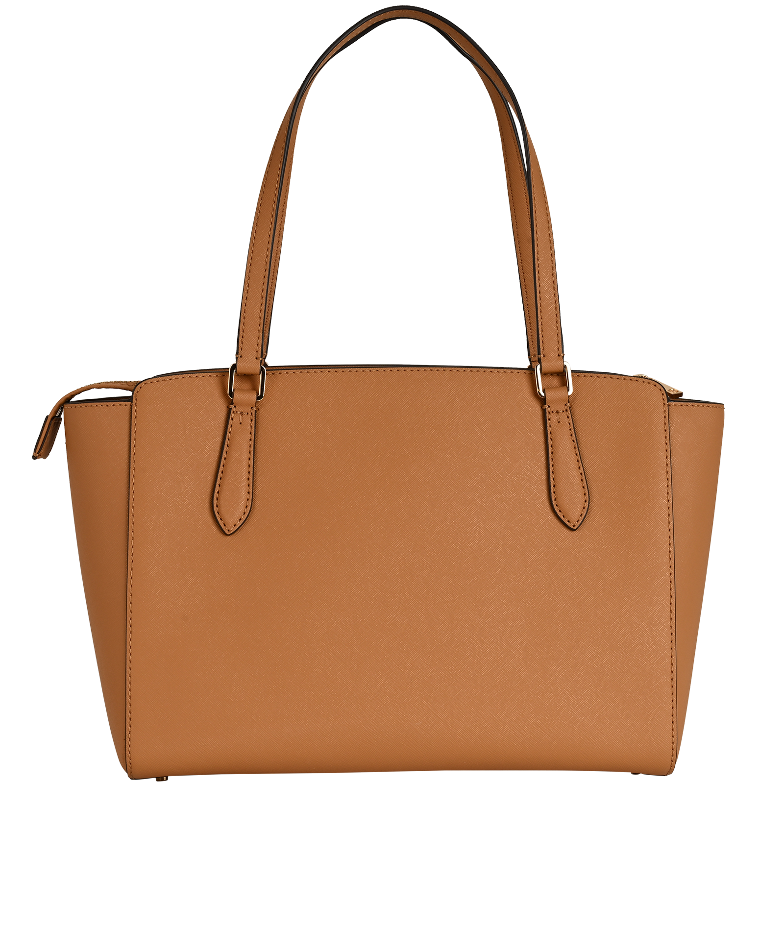 Small Emerson Top Zip Tote, &pound;140, Handbags, Brown, Leather, Back view